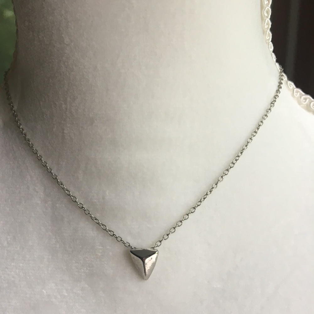 Silver Arrowhead Necklace